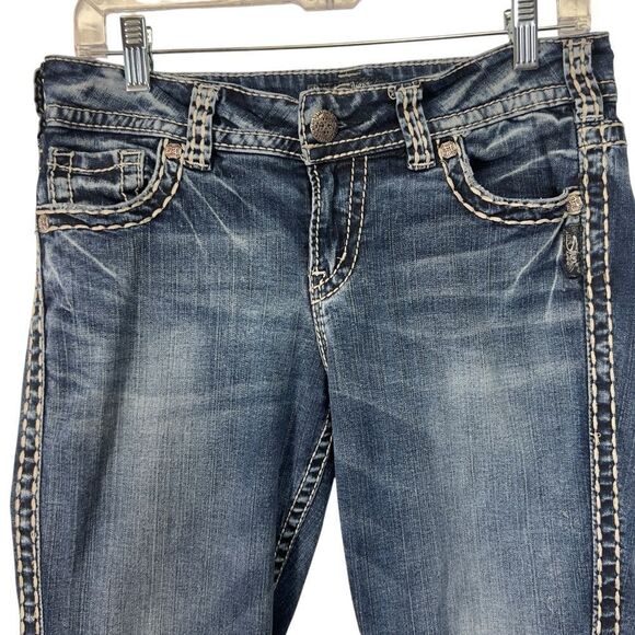 Silver jeans SUKI MID CAPRI W30/L22½ L43910SAI356 - Picture 5 of 16